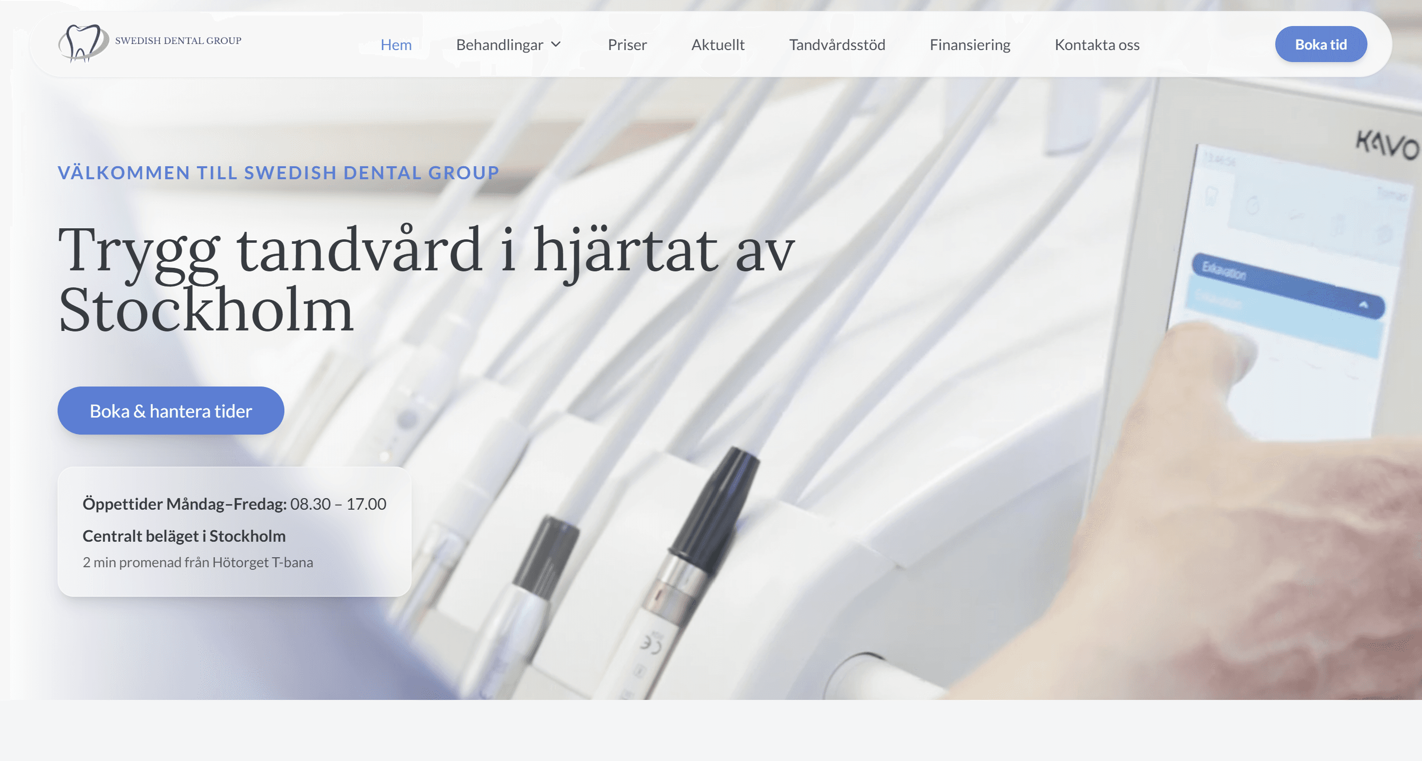 Case study for Swedish Dental Group